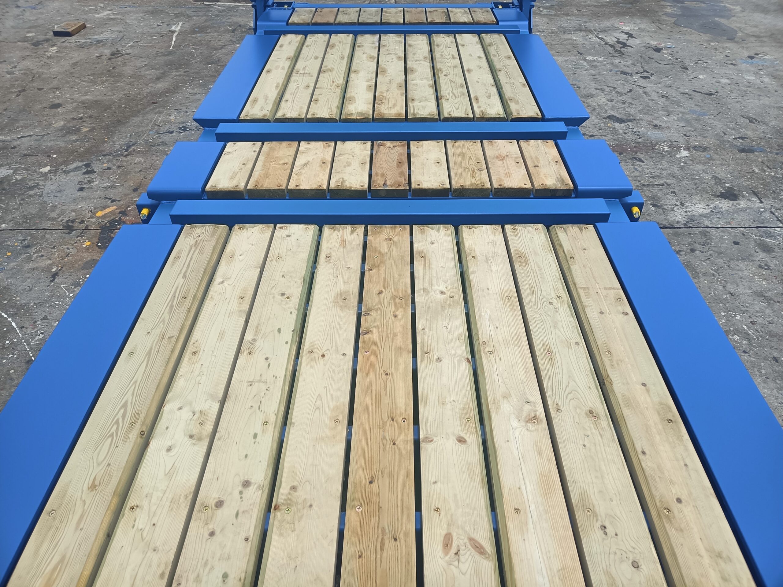 20 Fuß Flat Rack Collapsible Ends Container – Bild 5
