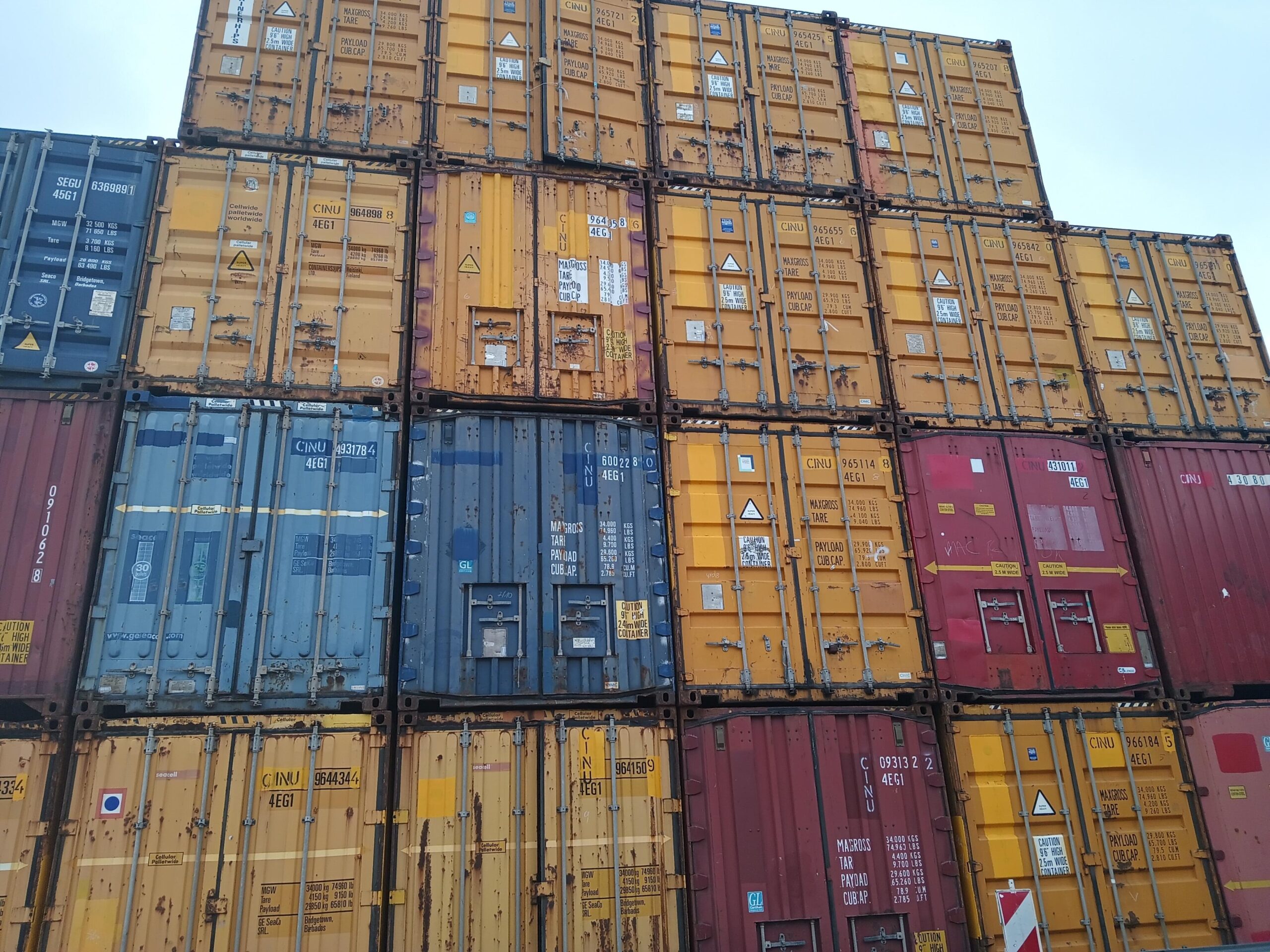 40 Fuß High Cube Pallet Wide Container – Bild 8
